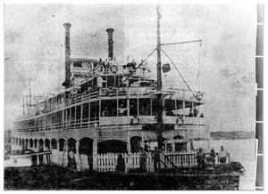 Primary view of object titled '[Photograph of Steamboat Harry Lee]'.