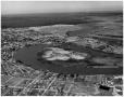 Primary view of [Aerial View of Orange, Texas River Front]