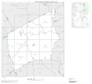 Primary view of object titled '2000 Census County Block Map: Leon County, Index'.