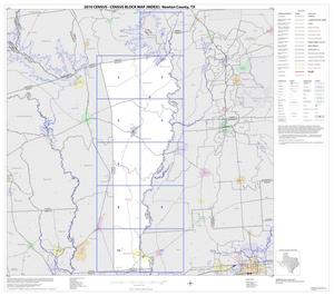 Primary view of object titled '2010 Census County Block Map: Newton County, Index'.