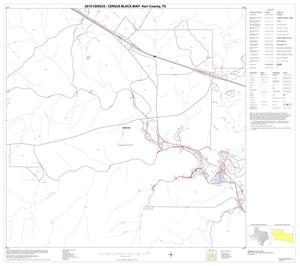 Primary view of object titled '2010 Census County Block Map: Kerr County, Block 9'.