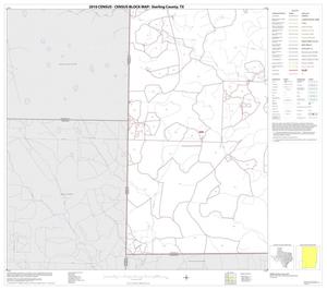 Primary view of object titled '2010 Census County Block Map: Sterling County, Block 7'.