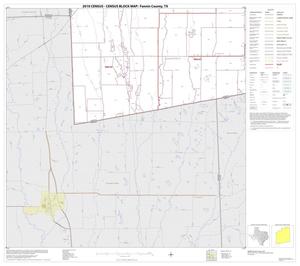 Primary view of object titled '2010 Census County Block Map: Fannin County, Block 16'.