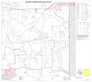 Primary view of object titled '2010 Census County Block Map: Parker County, Block 8'.