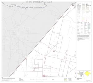 Primary view of object titled '2010 Census County Block Map: Pecos County, Block 1'.