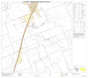 Primary view of object titled '2010 Census County Block Map: Williamson County, Block 10'.