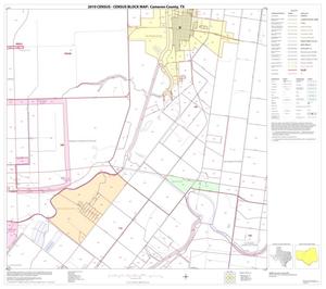 Primary view of object titled '2010 Census County Block Map: Cameron County, Block 25'.