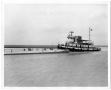 Photograph: [Tugboat "Kate Malloy" and Oil Barge "LSC-52"]