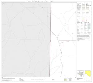 Primary view of object titled '2010 Census County Block Map: Val Verde County, Block 21'.