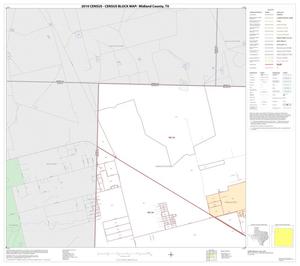 Primary view of object titled '2010 Census County Block Map: Midland County, Block 1'.