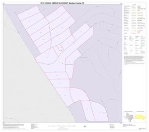 Primary view of object titled '2010 Census County Block Map: Bandera County, Inset C01'.