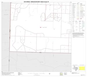 Primary view of object titled '2010 Census County Block Map: Dallam County, Block 19'.