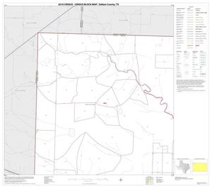 Primary view of object titled '2010 Census County Block Map: Dallam County, Block 1'.