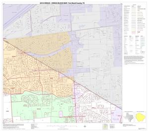 Primary view of object titled '2010 Census County Block Map: Fort Bend County, Block 12'.