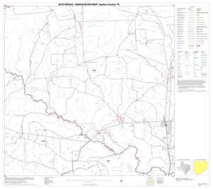 Primary view of object titled '2010 Census County Block Map: Upshur County, Block 7'.