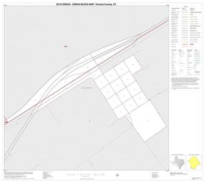 Primary view of object titled '2010 Census County Block Map: Victoria County, Inset B01'.