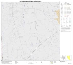Primary view of object titled '2010 Census County Block Map: Cherokee County, Block 4'.
