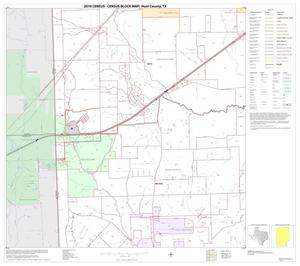 Primary view of object titled '2010 Census County Block Map: Hunt County, Block 17'.