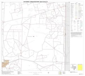 Primary view of object titled '2010 Census County Block Map: Upton County, Block 9'.
