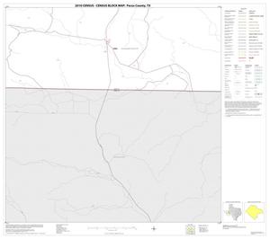 Primary view of object titled '2010 Census County Block Map: Pecos County, Block 77'.