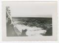 Photograph: [Photograph of the Ocean from the Side of a Ship]