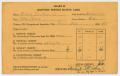 Thumbnail image of item number 1 in: '[Justin L. Bible's Adjusted Service Rating Card]'.