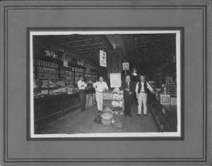 Primary view of object titled '[Interior of Jones and Hinson Grocery Store, Richmond.]'.