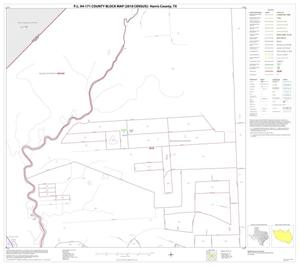 Primary view of object titled 'P.L. 94-171 County Block Map (2010 Census): Harris County, Block 18'.