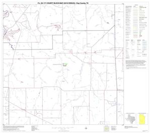 Primary view of object titled 'P.L. 94-171 County Block Map (2010 Census): Clay County, Block 17'.
