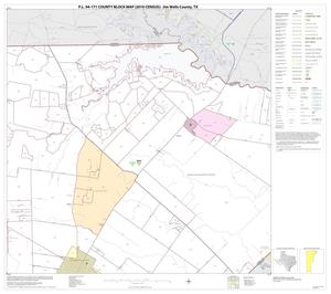 Primary view of object titled 'P.L. 94-171 County Block Map (2010 Census): Jim Wells County, Block 3'.