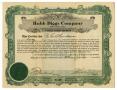 Legal Document: [Hugg Diggs Company Stock Certificate]