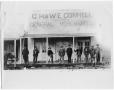 Photograph: [C.H & W.E Connel General Merchandise, 1882]
