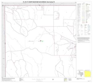Primary view of object titled 'P.L. 94-171 County Block Map (2010 Census): Knox County, Block 1'.