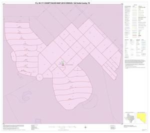 Primary view of object titled 'P.L. 94-171 County Block Map (2010 Census): Val Verde County, Inset G01'.