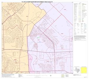 Primary view of object titled 'P.L. 94-171 County Block Map (2010 Census): Dallas County, Block 17'.
