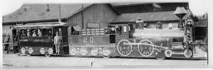 Primary view of object titled '"Texas and Pacific Railway" Trolly'.