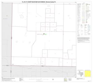 Primary view of object titled 'P.L. 94-171 County Block Map (2010 Census): Sherman County, Block 13'.