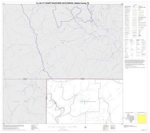Primary view of object titled 'P.L. 94-171 County Block Map (2010 Census): Medina County, Block 1'.