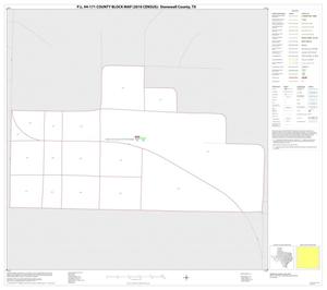 Primary view of object titled 'P.L. 94-171 County Block Map (2010 Census): Stonewall County, Inset A01'.