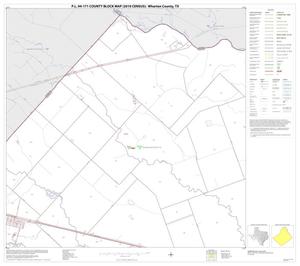 Primary view of object titled 'P.L. 94-171 County Block Map (2010 Census): Wharton County, Block 2'.