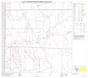 Primary view of object titled 'P.L. 94-171 County Block Map (2010 Census): Zavala County, Block 5'.