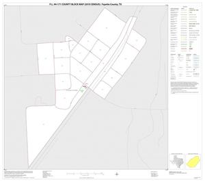 Primary view of object titled 'P.L. 94-171 County Block Map (2010 Census): Fayette County, Inset D01'.