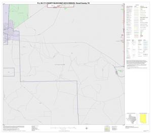 Primary view of object titled 'P.L. 94-171 County Block Map (2010 Census): Duval County, Block 21'.