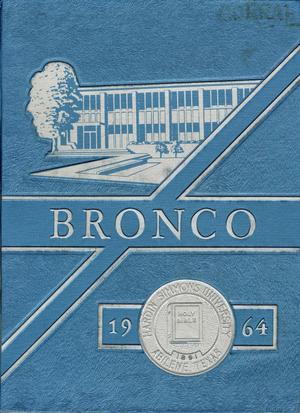 Primary view of object titled 'The Bronco, Yearbook of Hardin-Simmons University, 1964'.