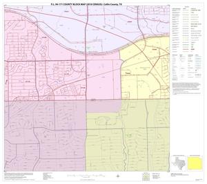 Primary view of object titled 'P.L. 94-171 County Block Map (2010 Census): Collin County, Block 94'.