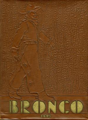 Primary view of object titled 'The Bronco, Yearbook of Hardin-Simmons University, 1947'.
