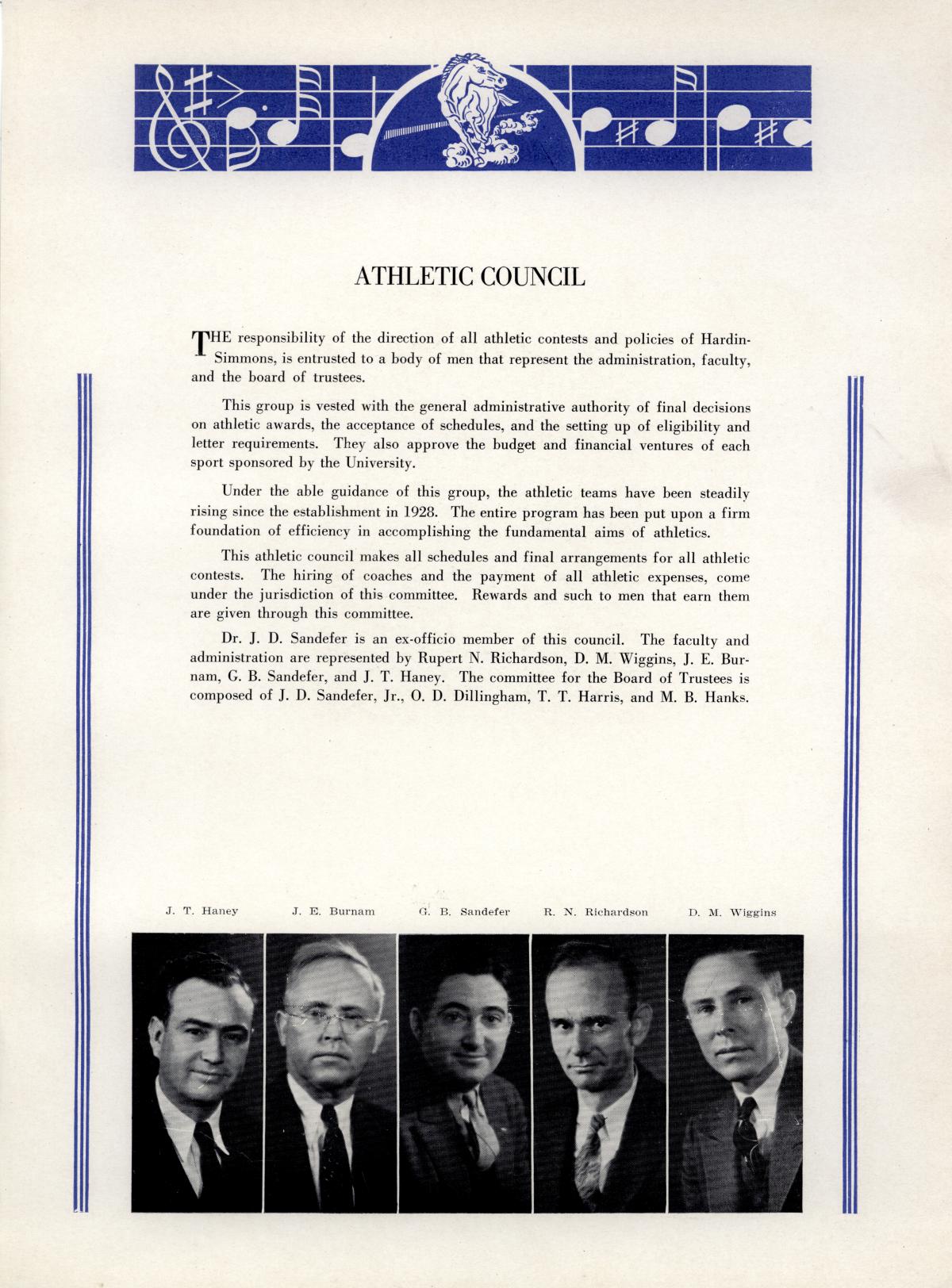 The Bronco, Yearbook of Hardin-Simmons University, 1935
                                                
                                                    121
                                                