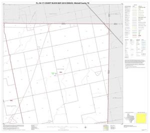 Primary view of object titled 'P.L. 94-171 County Block Map (2010 Census): Mitchell County, Block 4'.