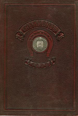 Primary view of object titled 'The Bronco, Yearbook of Simmons College, 1925'.