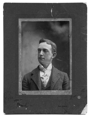 Primary view of object titled 'Portrait of Young Man in Tweed Suit'.